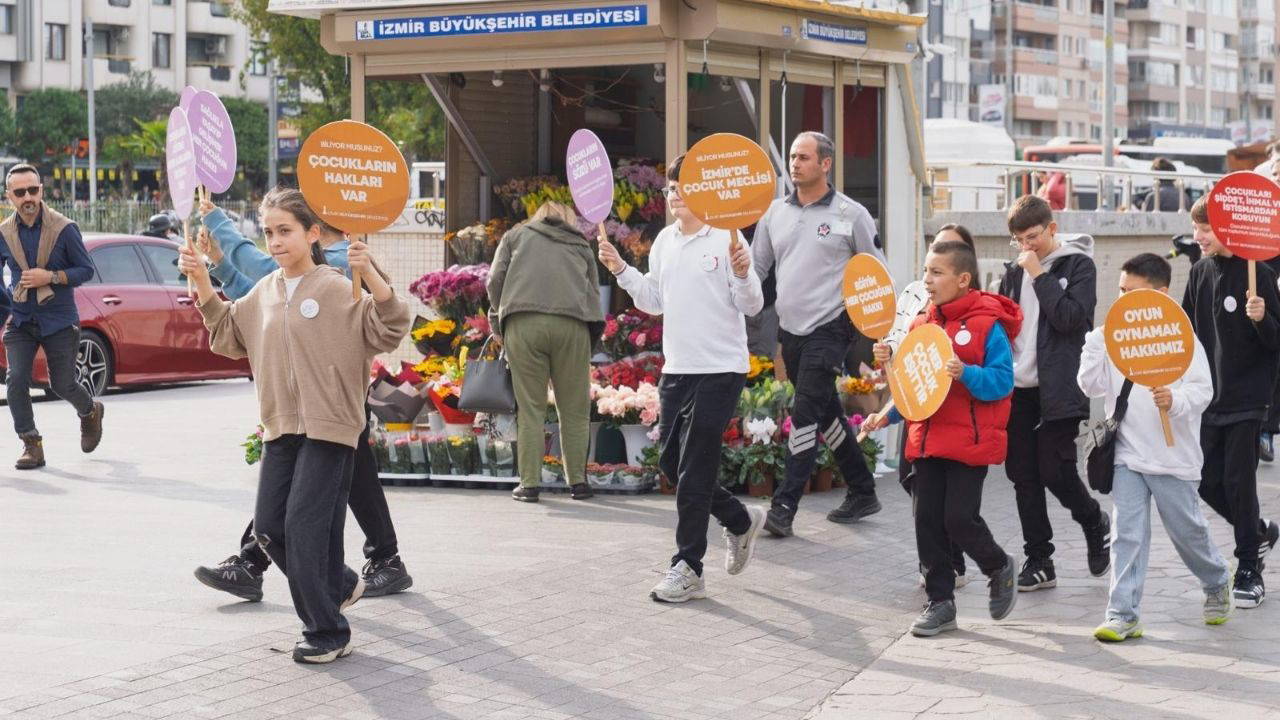 İzmir’de çocukların sesi var