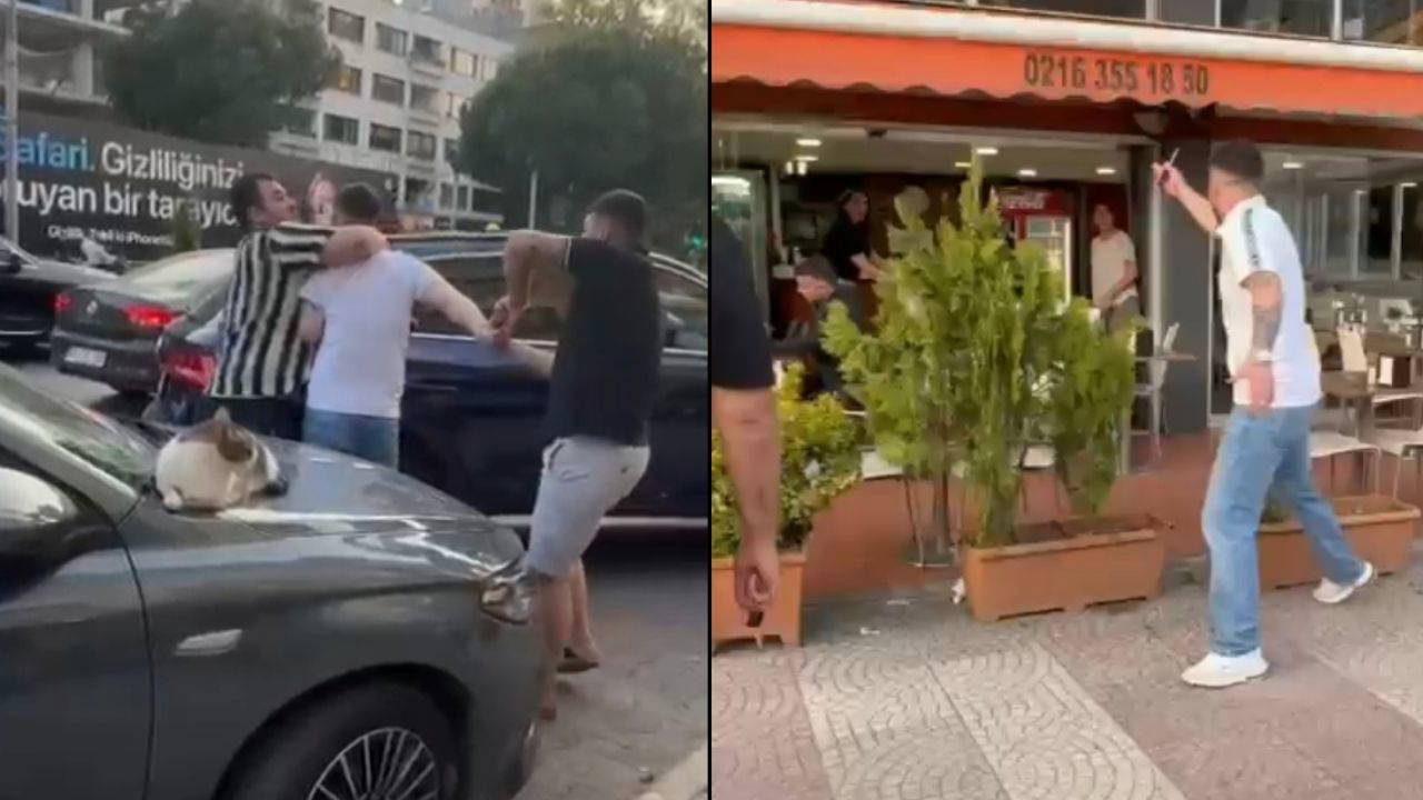 Kadıköy'de bıçaklı saldırgan dehşet saçtı