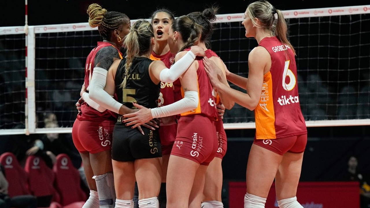 Galatasaray Daikin, Türk Hava Yolları'nı son sette devirdi!