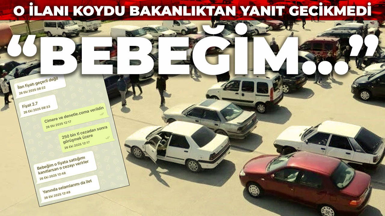 O ilanı koydu: Bakanlıktan yanıt gecikmedi! 'Bebeğim...'