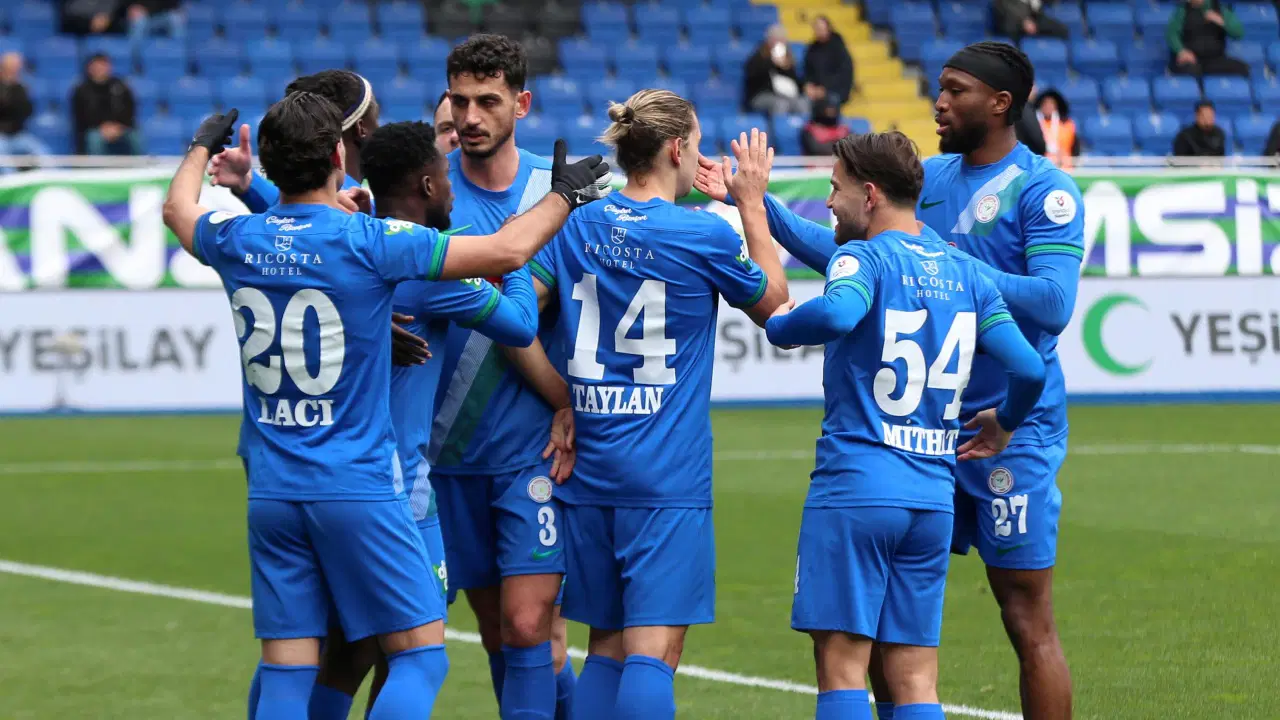 Çaykur Rizespor serisini 4 maça çıkardı!