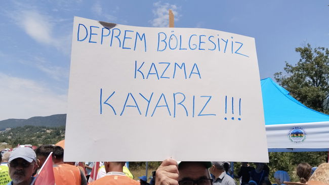 Maden ocağı projesine yürütmeyi durdurma kararı 