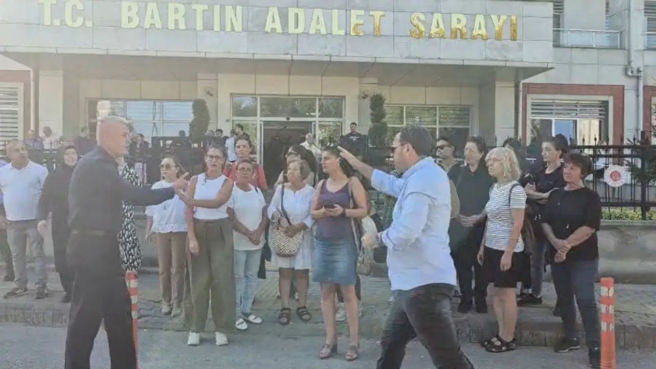 Amasra’daki istismar davası öncesi sanık yakınlarından müdahale