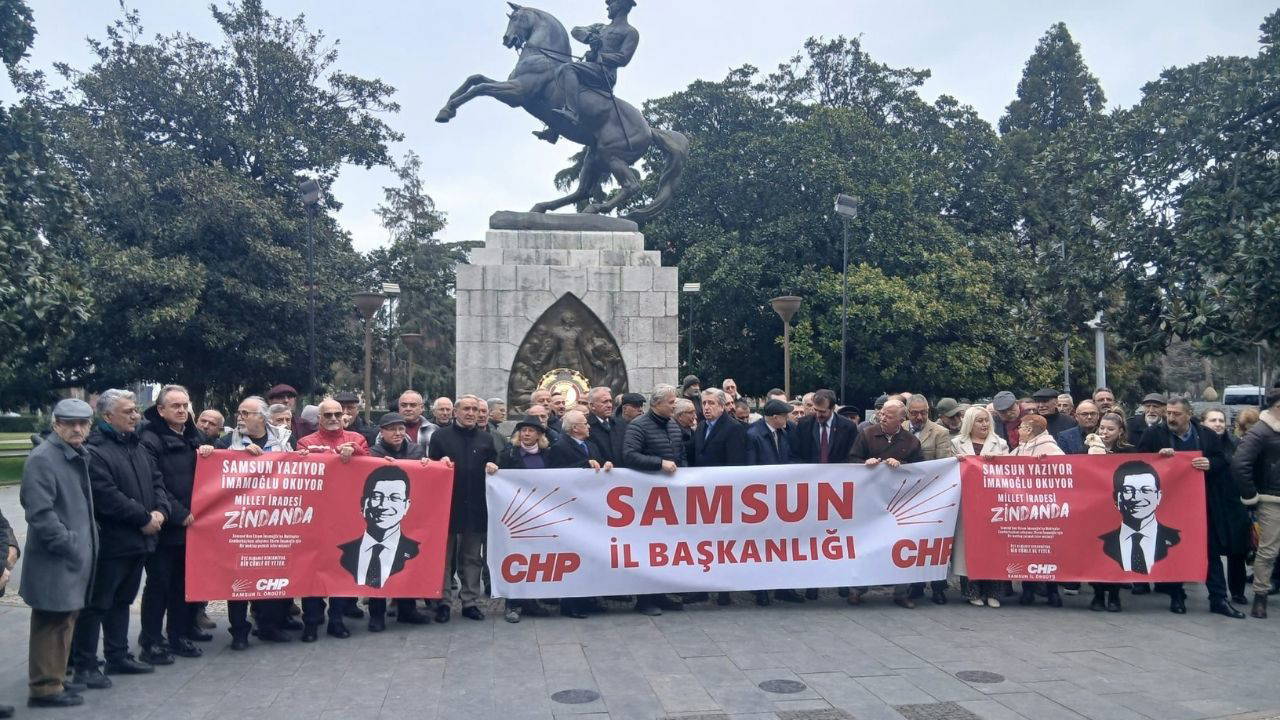 CHP Samsun İl Başkanlığı’ndan ‘Mektup zinciri’: Bin 500 mektup İmamoğlu için toplandı