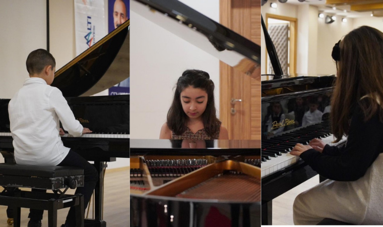 Konyaaltı'nın genç yeteneklerinden piyano konseri