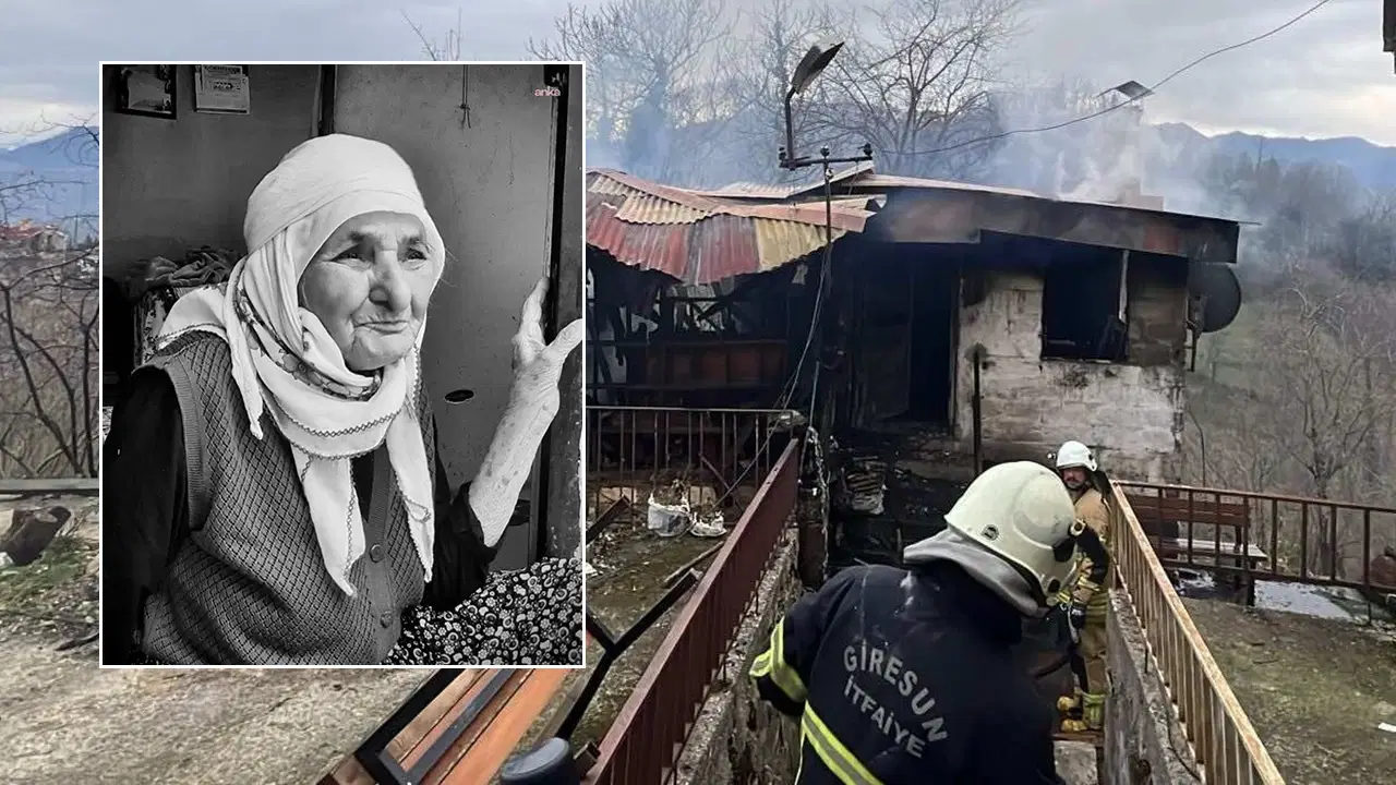 Giresun'da ahşap evde yangın: 88 yaşındaki yurttaş hayatını kaybetti