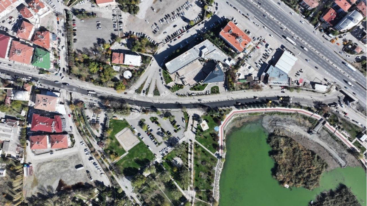 Gölbaşı’na yeni asfalt döküldü