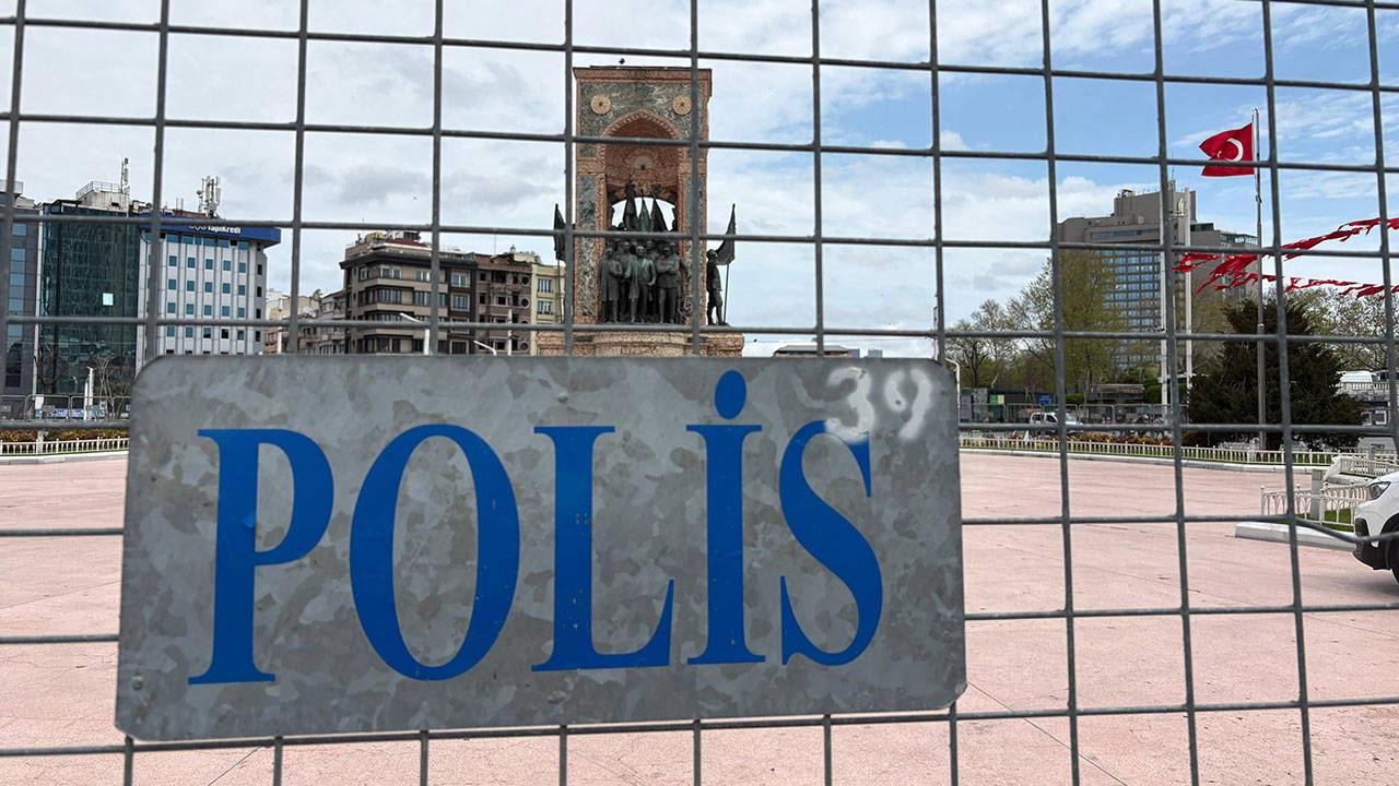 İktidarın '1 Mayıs' korkusu sürüyor: Taksim bariyerlerle kapatıldı