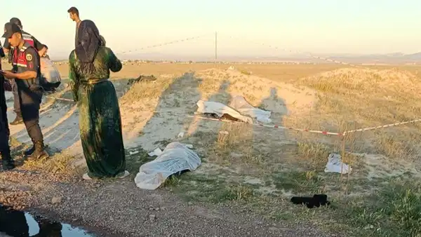 Tarım işçisi ailenin otomobili kanala uçtu: 3 çocuk öldü, 4 kişi yaralandı