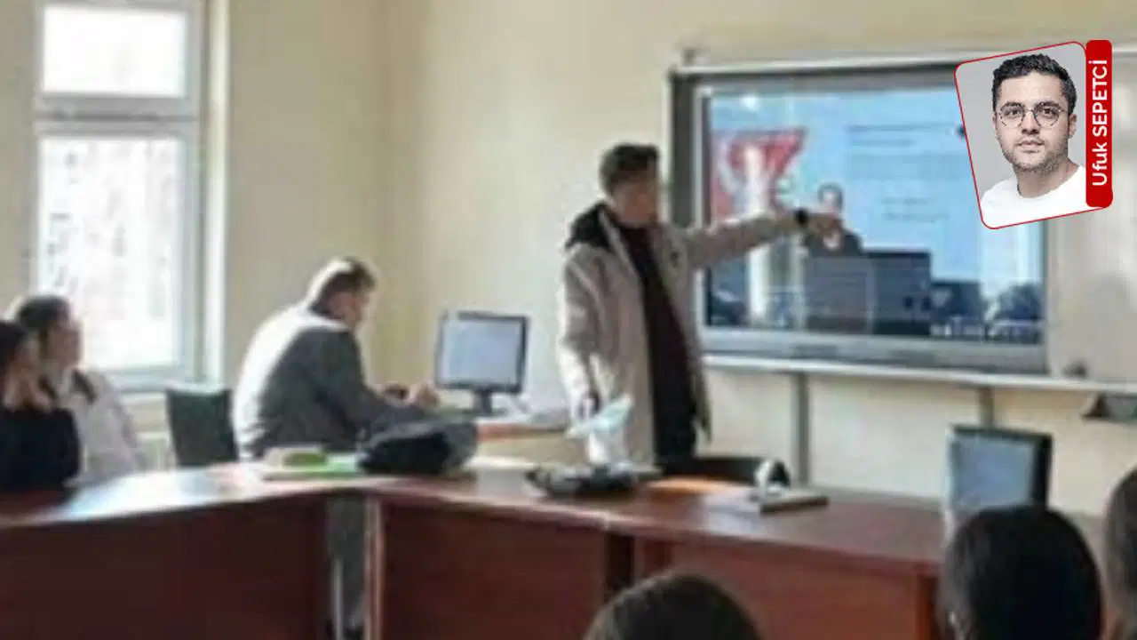 Trabzon’da bir devlet okulunda tanıtım yapıldı: Ülkü Ocakları okulda