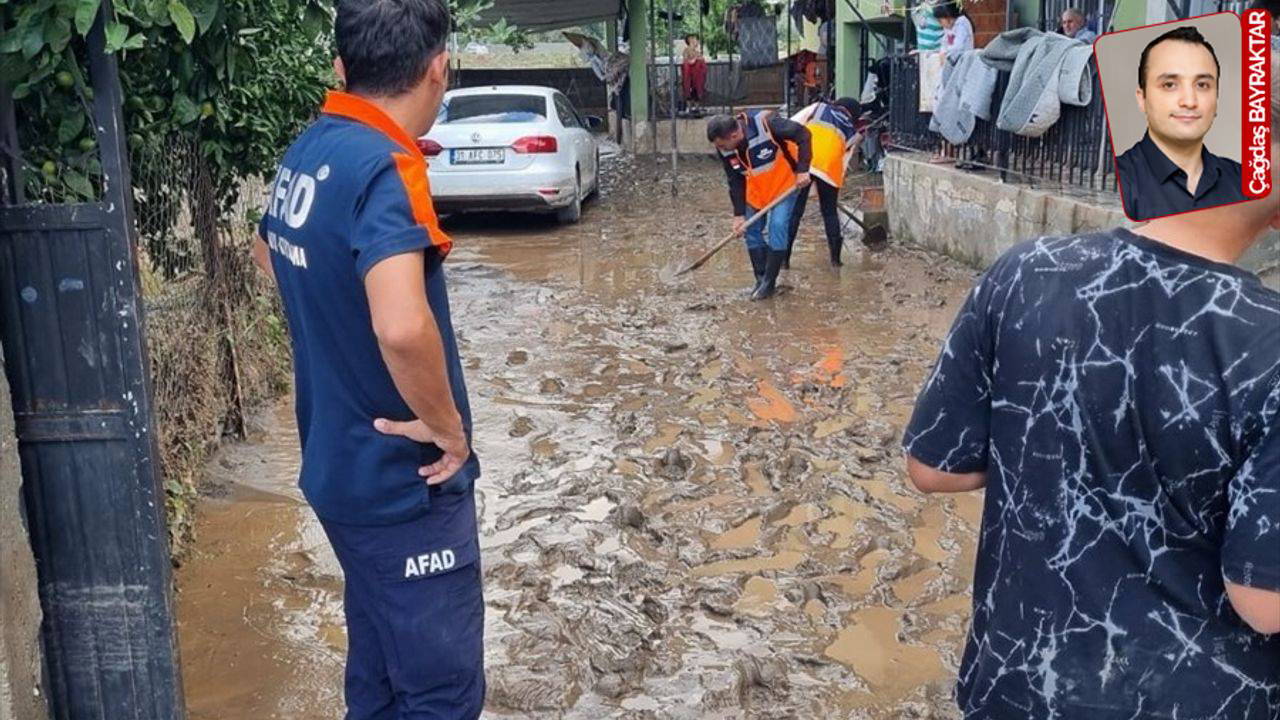 Kurum ‘Küllerinden doğuyor’ demişti: Hatay ilk yağmurda sular altında kaldı