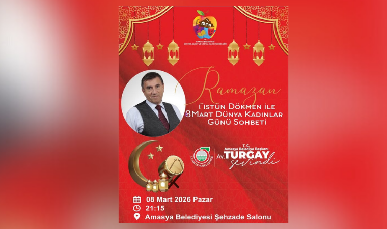 Amasya Belediyesinden Dünya Kadınlar Günü Sohbeti etkinliği