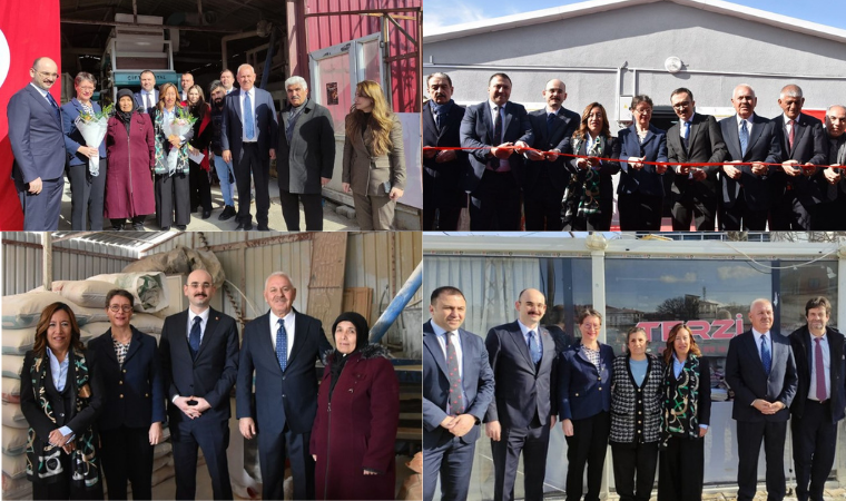 Doğanşehir'de Ortak Hayaller Ortak Kullanım ve Üretim Tesisi hizmete açıldı