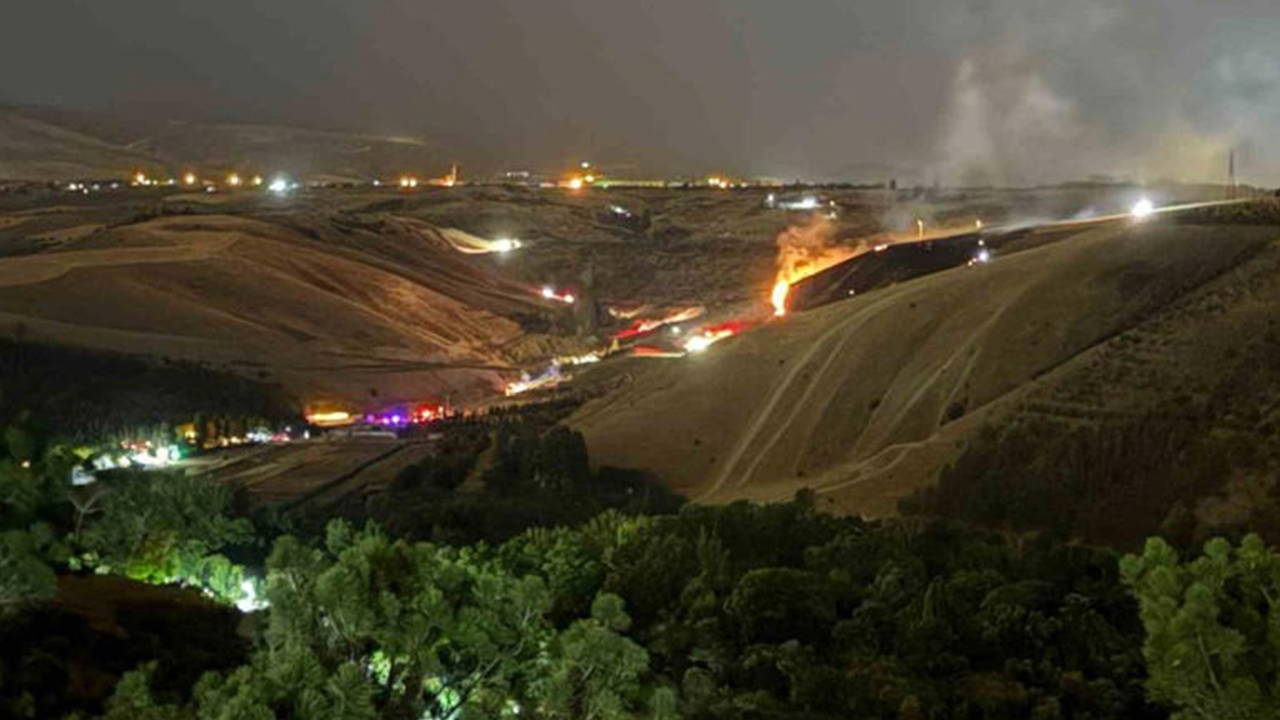 Eymir Gölü çevresinde korkutan yangın: 2 gözaltı