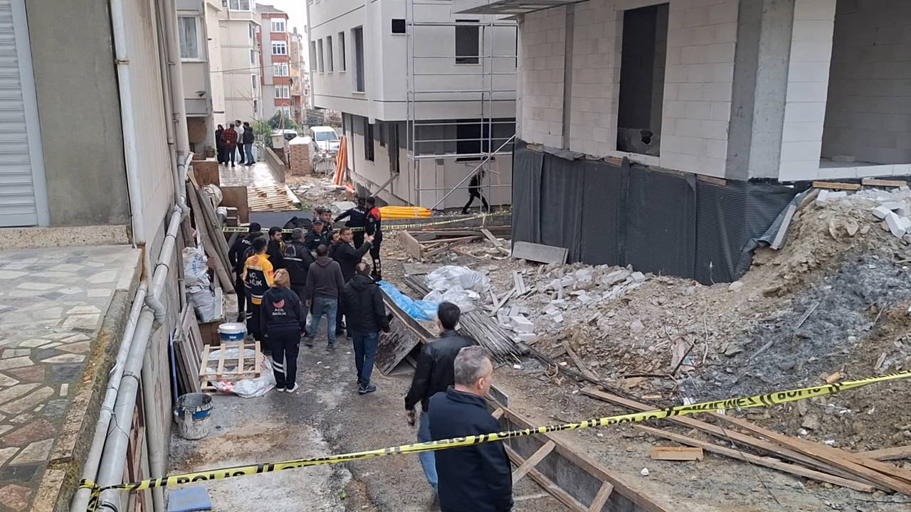 İstanbul'da iş cinayeti: Şantiye şefi 5. kattan düşerek öldü