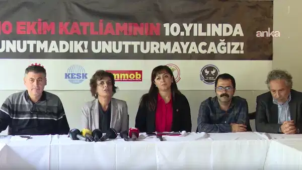10 Ekim Gar Katliamı'nın 10'uncu yılı... KESK'li Yılmaz: ''Bombalar patladıkça oylarımız artıyor' diyenler hesap vermedikçe bu davayı sürdüreceğiz'