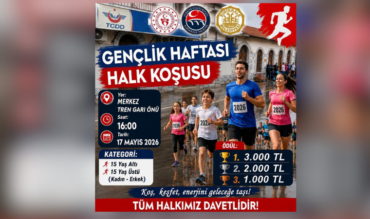 Kırıkkale’de gençlik haftası koşusu düzenlenecek: ‘Koş, keşfet, enerjini geleceğe taşı!’