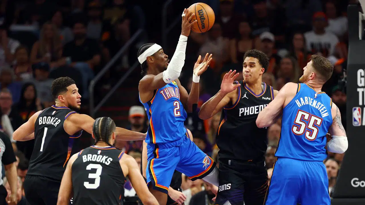 Oklahoma City Thunder NBA play-off'larında adını konferans yarı finaline yazdırdı!