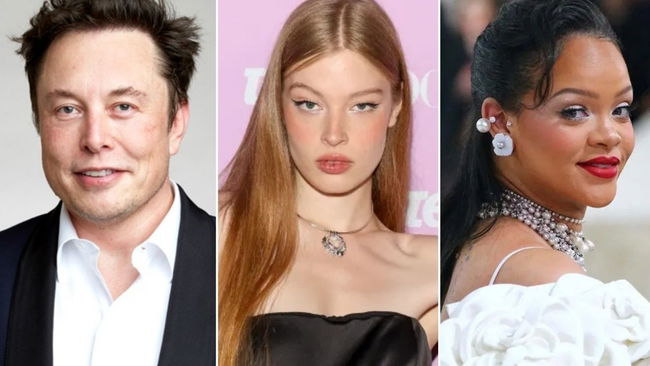Rihanna, Elon Musk'ın reddetiği kızıyla reklam iş birliği yaptı