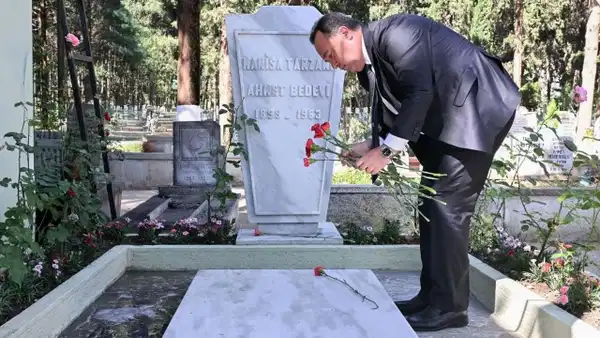 Yeşilin atası Manisa Tarzanı mezarı başında anıldı