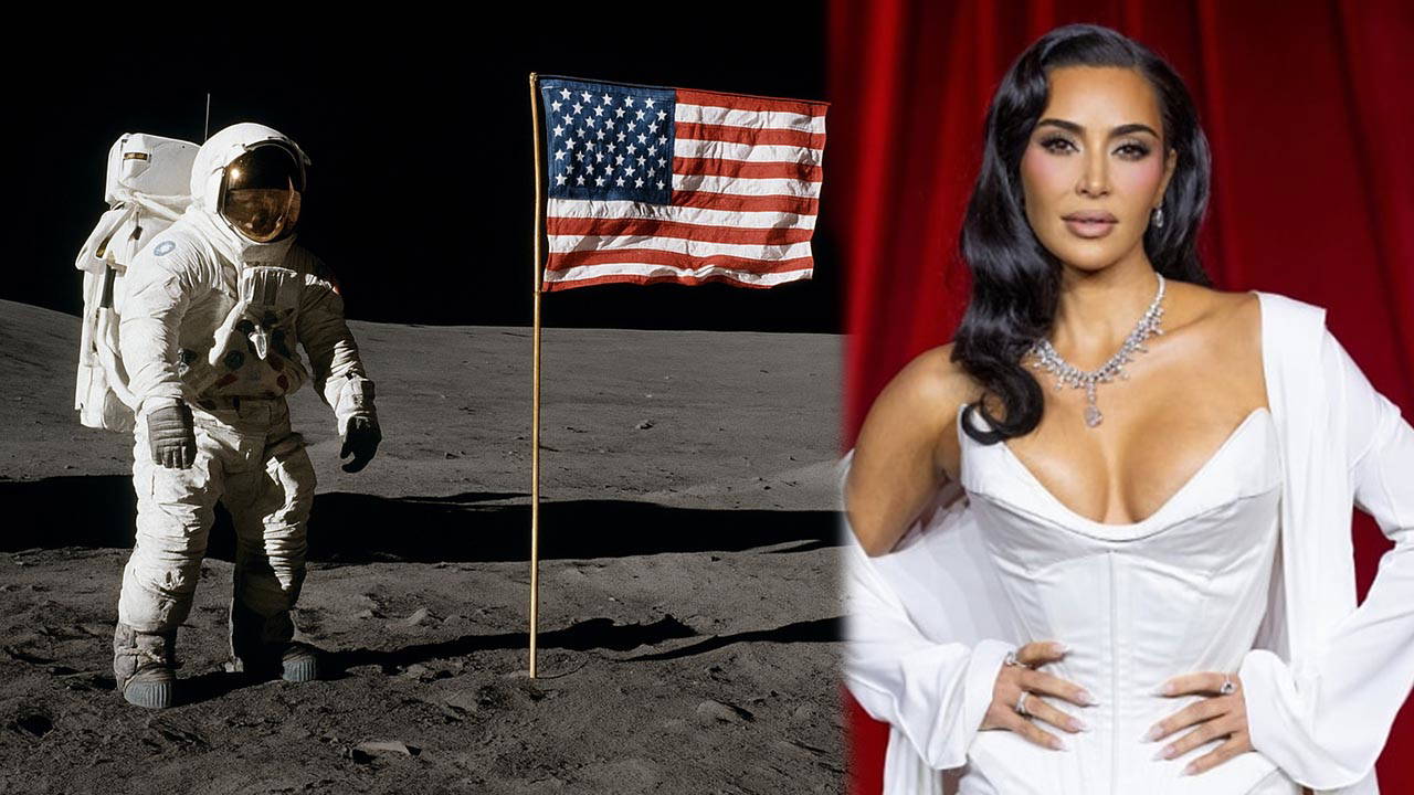 Aya basışa inanmıyorum demişti... NASA'dan Kim Kardashian'a yanıt!