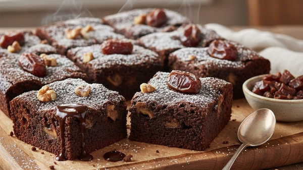 Şekersiz lezzet patlaması: Hurmalı brownie tarifi
