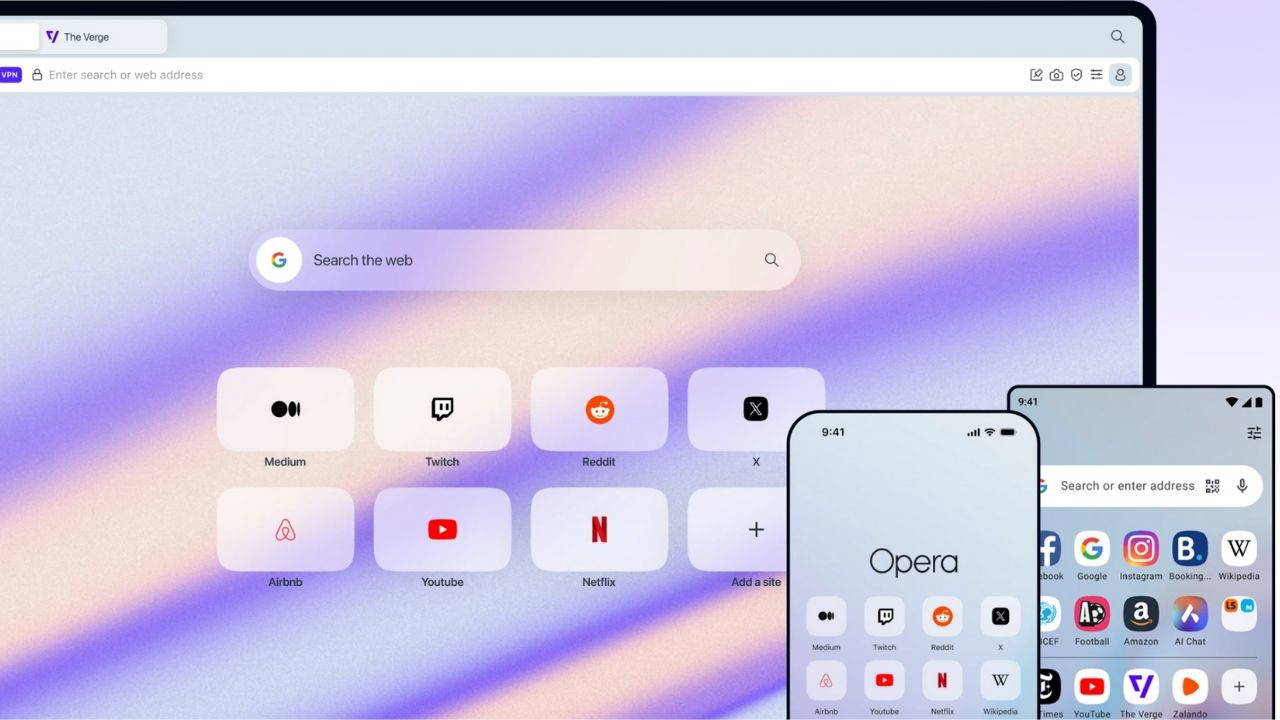 Opera'ya, Gemini desteği getirildi