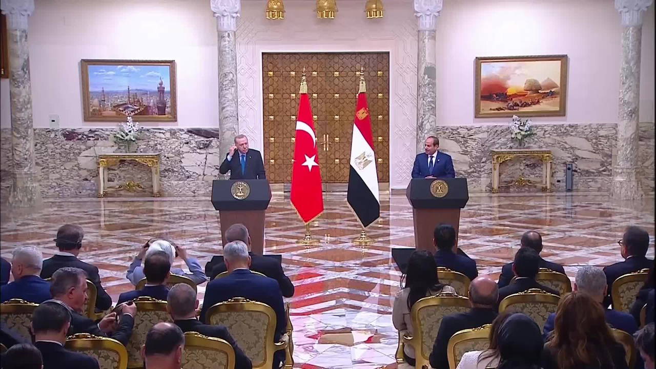 Sisi ile ortak basın toplantısında konuştu: Erdoğan'dan 'İran ile diplomasi' çağrısı