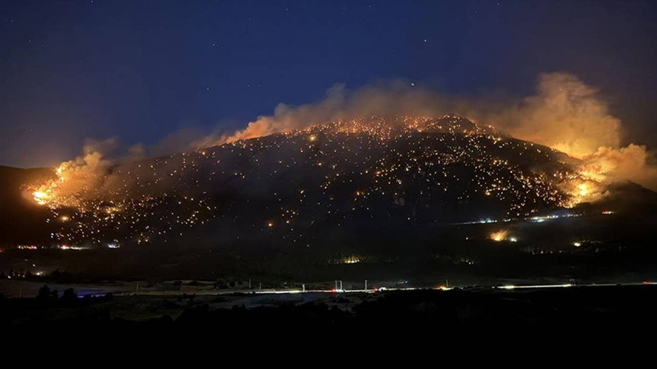 Bakanlık açıkladı: Denizli'deki orman yangınında son durum!
