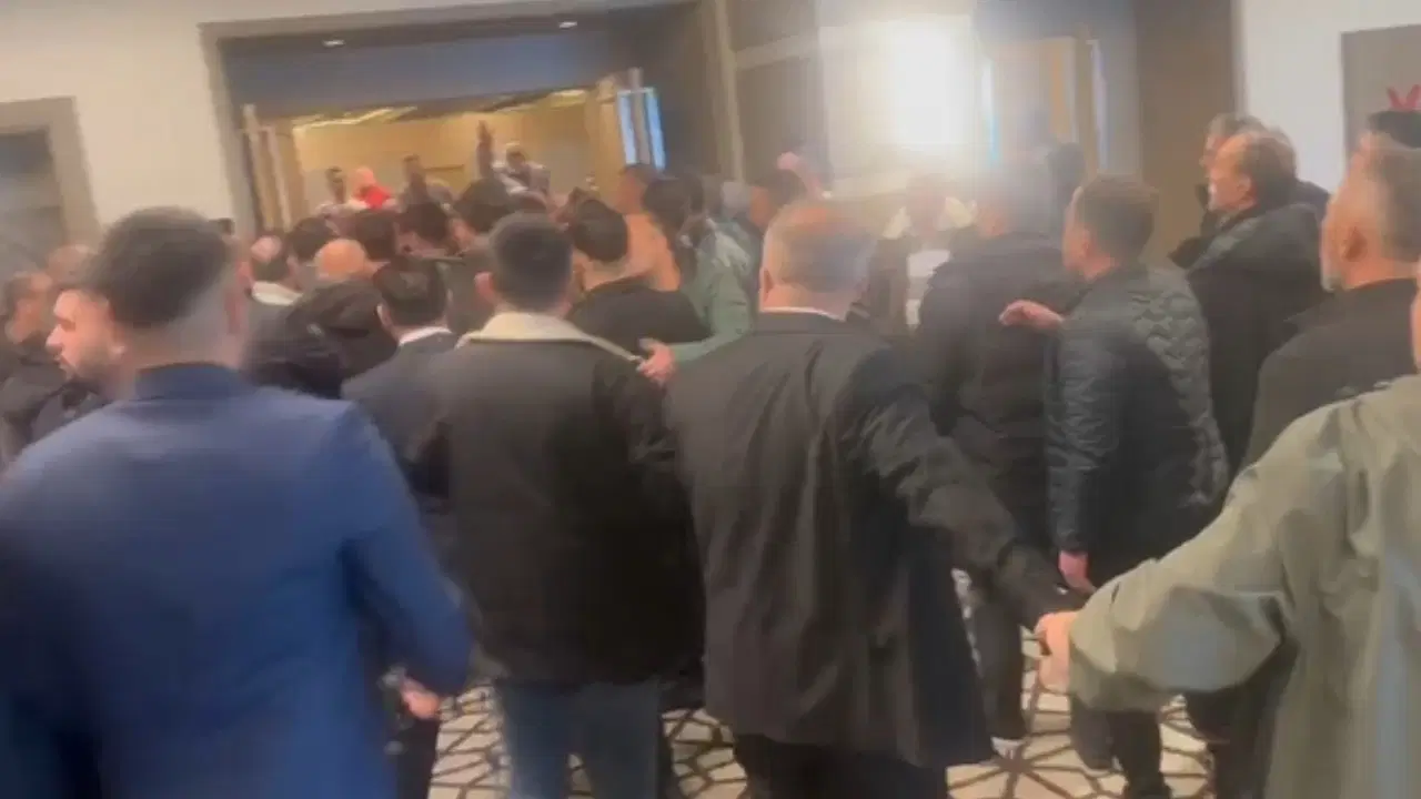 Zonguldak'ta genel kurulda çıkan kavgayı polis ekipleri ayırdı