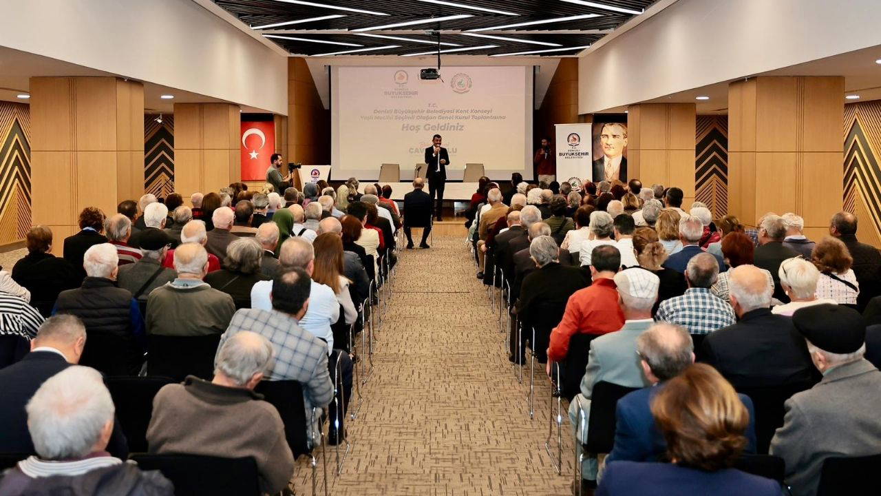 Türkiye’nin ilk “Yaşlı Meclisi” Denizli Büyükşehir Belediyesi’nde kuruldu