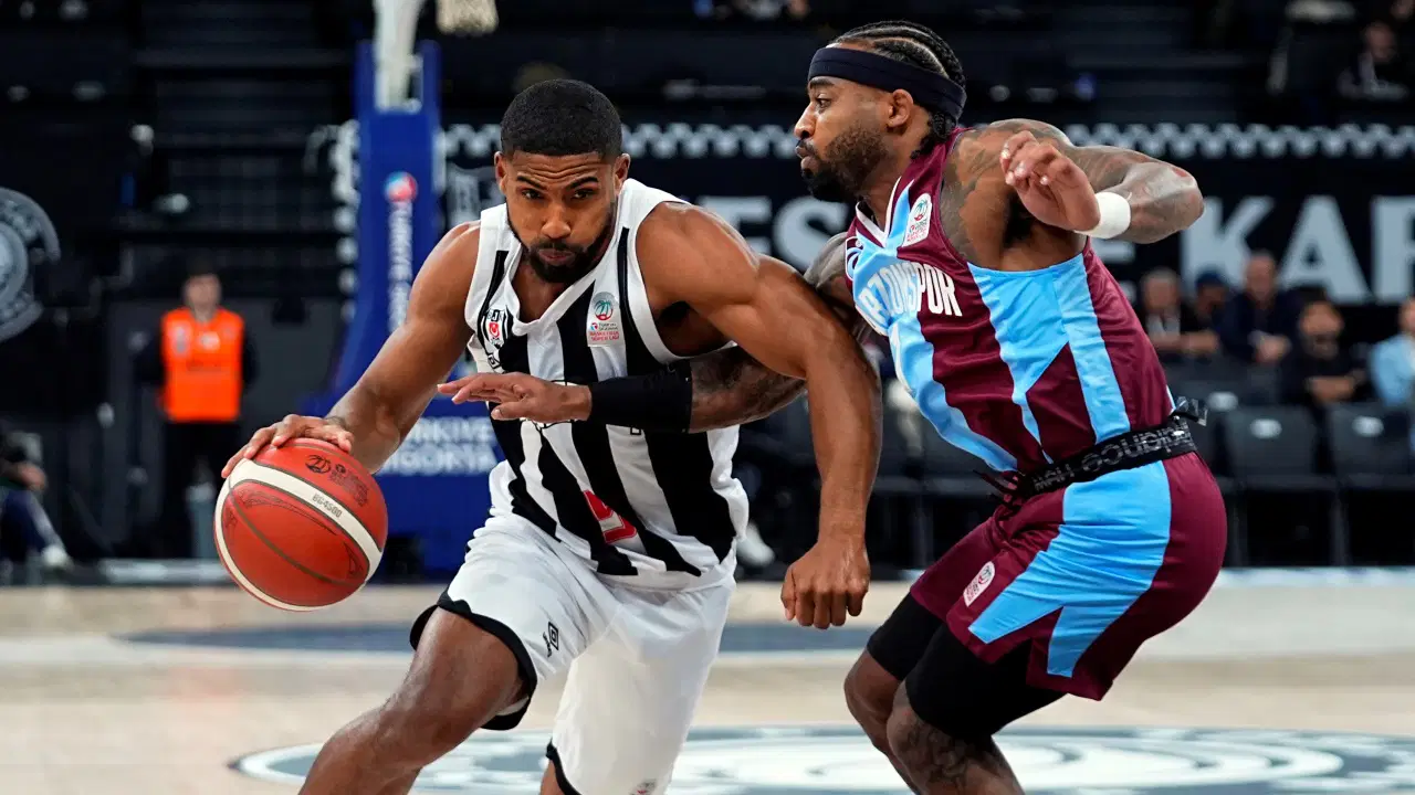 Basketboldaki dev maçta kazanan Beşiktaş! Trabzonspor'a geçit vermedi...