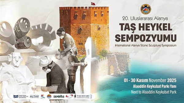 20. Uluslararası Alanya Taş Heykel Sempozyumu başvuruları başladı