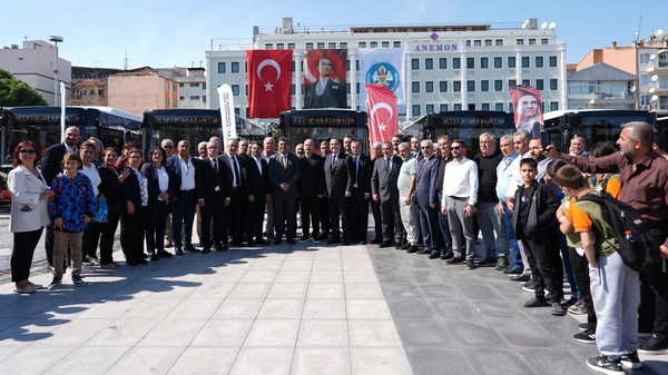 Manisa’da toplu ulaşıma 35 yeni otobüs