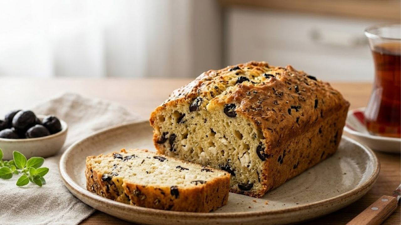 Kokusuyla evi saran enfes lezzet: Zeytinli ve kekikli tuzlu kek tarifi