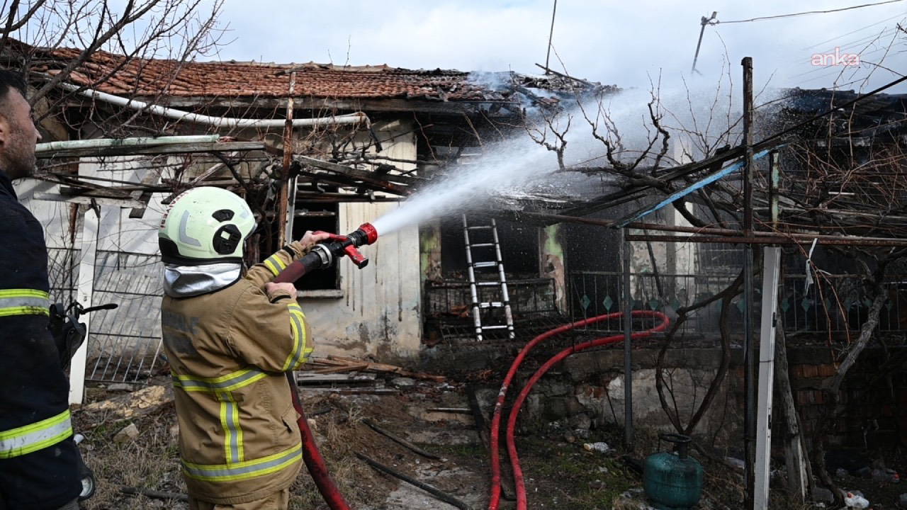 Kırıkkale’de müstakil evde yangın: 1 ağır yaralı