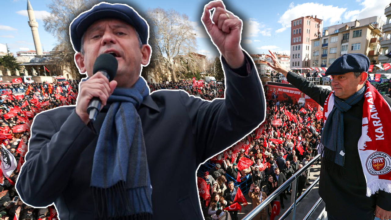 CHP'den Karaman'da tarihi miting... Özgür Özel'den İBB Davası öncesi kritik çağrı: Meclis'i işaret etti!