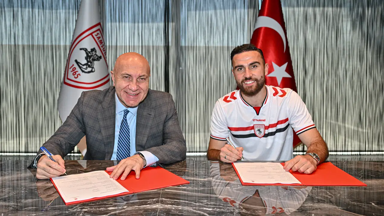 Samsunspor yeni transferini resmen duyurdu