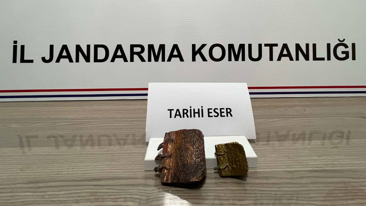 Gaziantep'te operasyon: Sahte tarihi eser dolandırıcısı 2 şahıs yakalandı!