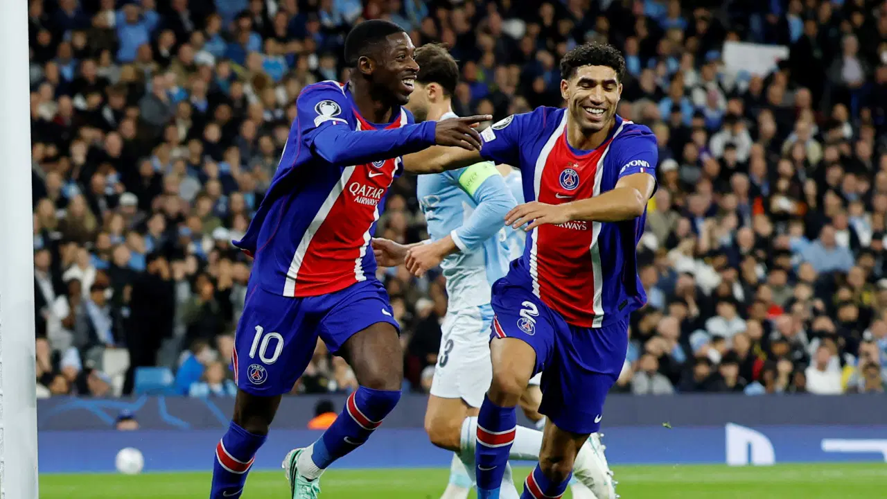 PSG, Manchester City'ye şans tanımadı! Erling Haaland'ın çabası yetmedi...