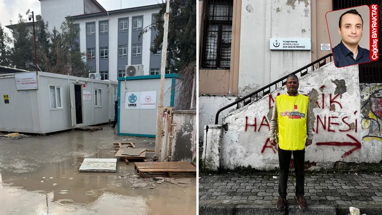 Depremzede yurttaş 'sağlığını' arıyor...