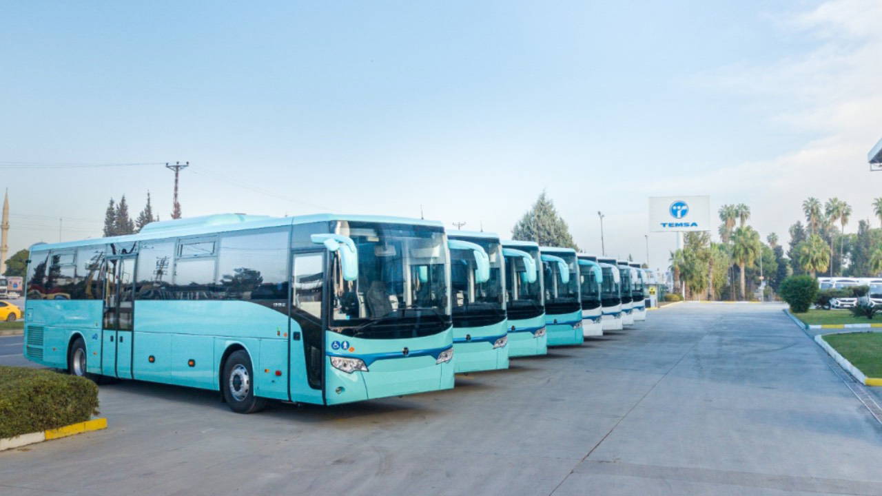 TEMSA’dan yurtdışına 65 araç teslimatı