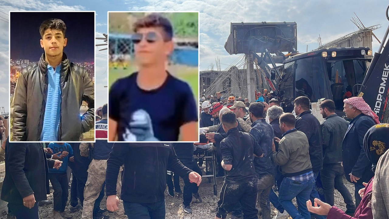 Göçükte ölen çocuk işçilere veda