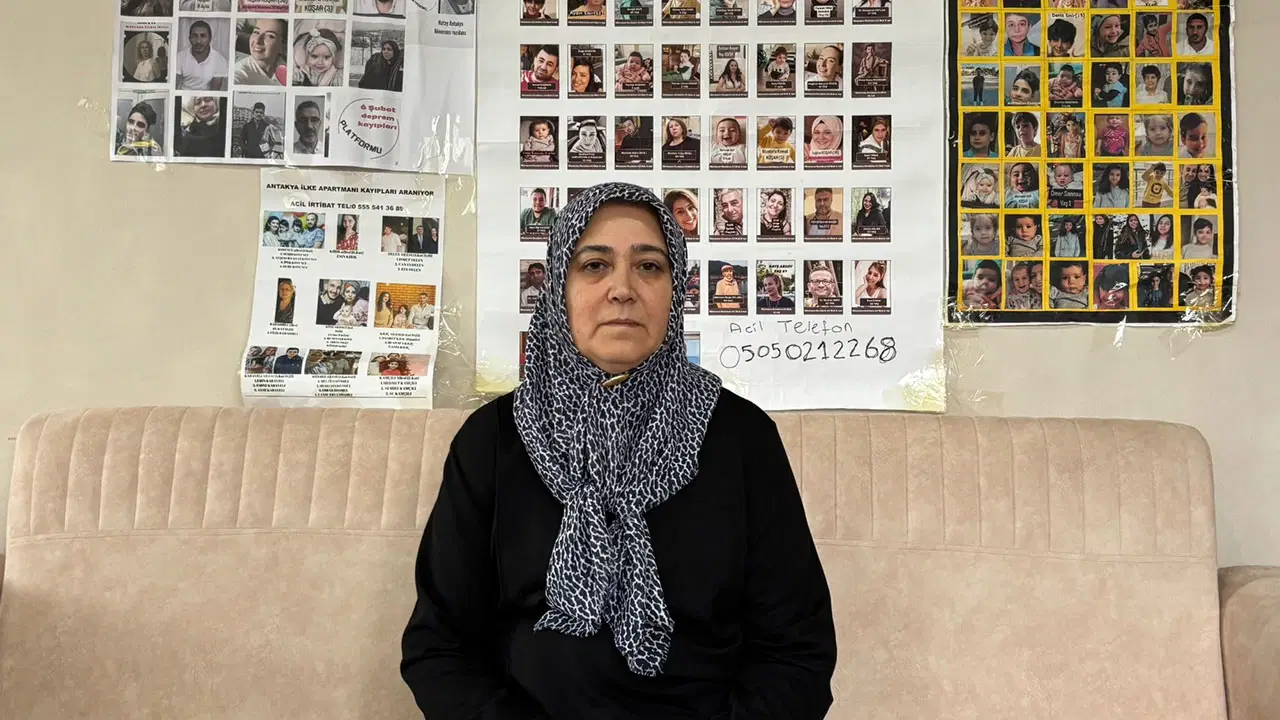 6 Şubat depremlerinde kızını ve torunlarını kaybeden Suna Öztürk isyan etti: 'Kayıp cenazelerin iddianameleri hala hazırlanmadı'