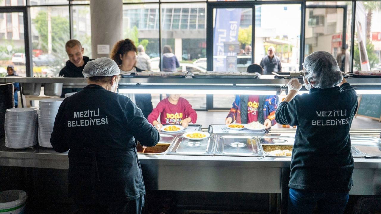 Mezitli Belediyesi Kent Lokantası ramazanda iftar saatinde de hizmet verecek