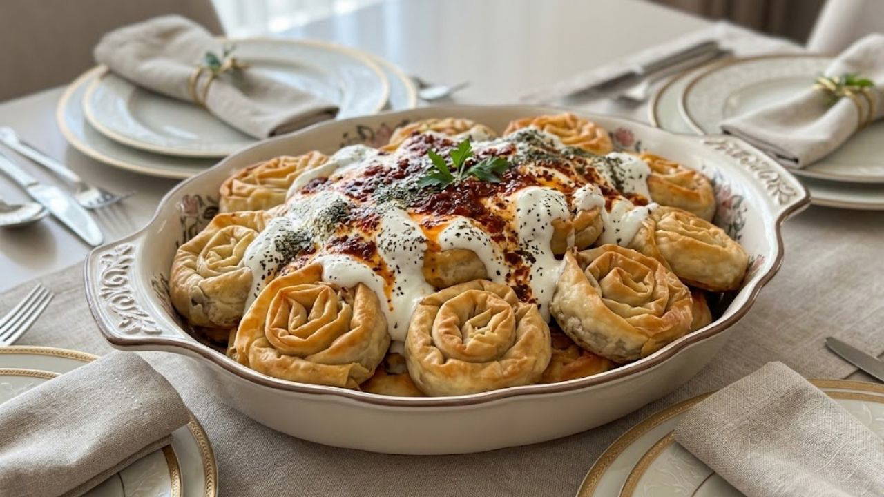 Fırından çıkan sosyete mantısı tarifi: MasterChef sosyete mantısı nasıl yapılır?