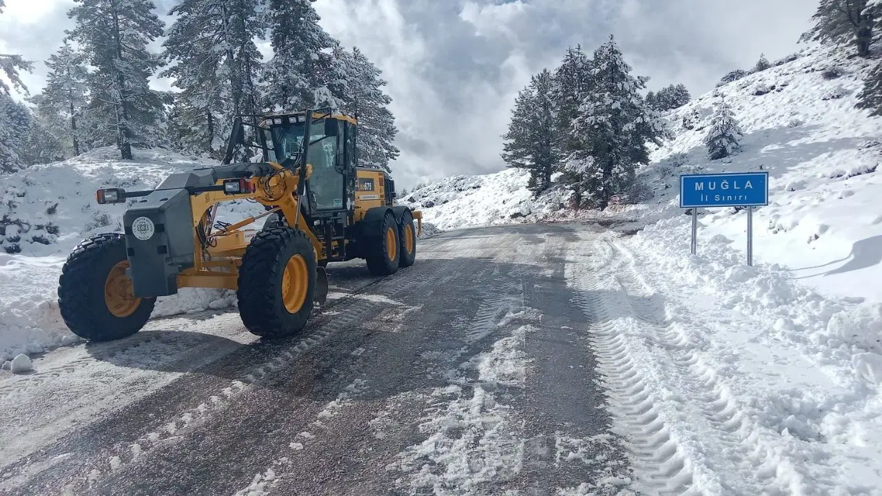 Muğla’da kar teyakkuzu