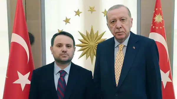 AKP'li Cumhurbaşkanı Erdoğan, Adalet Bakanı olarak atanan Akın Gürlek'i kabul etti