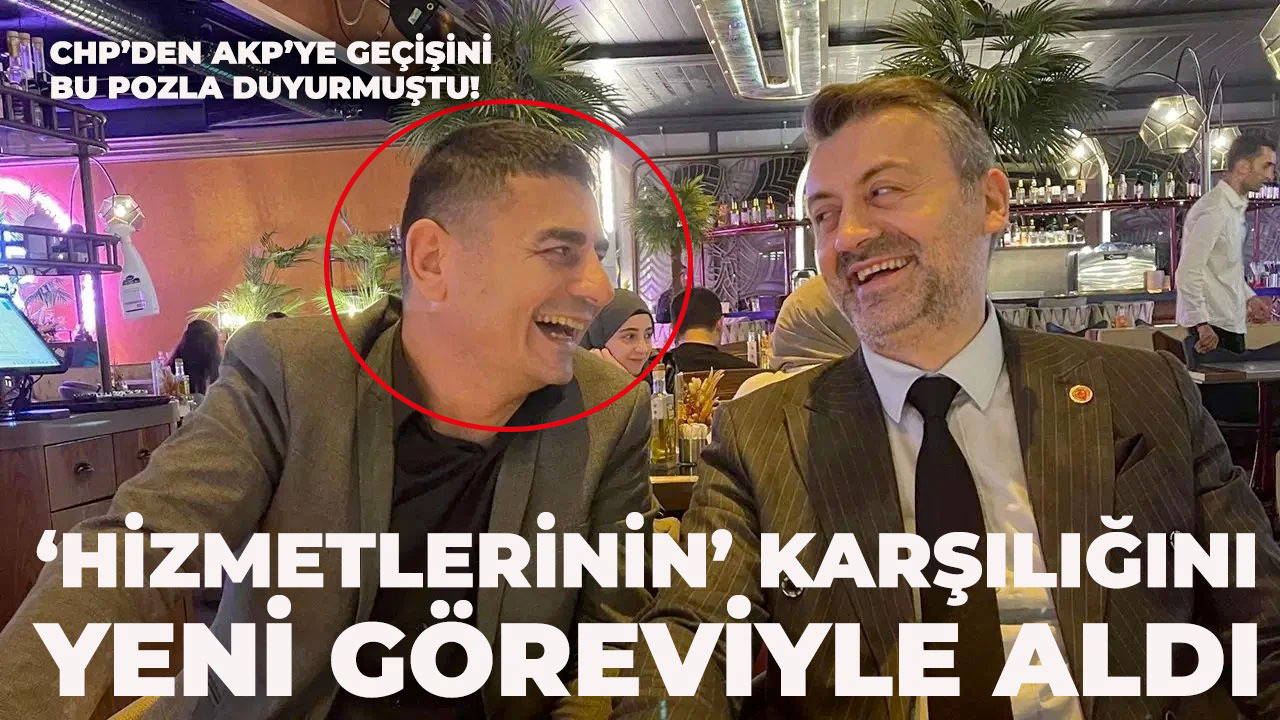 CHP'den istifa eden Saki Teker Bayrampaşa Belediye Başkan Yardımcısı yapıldı