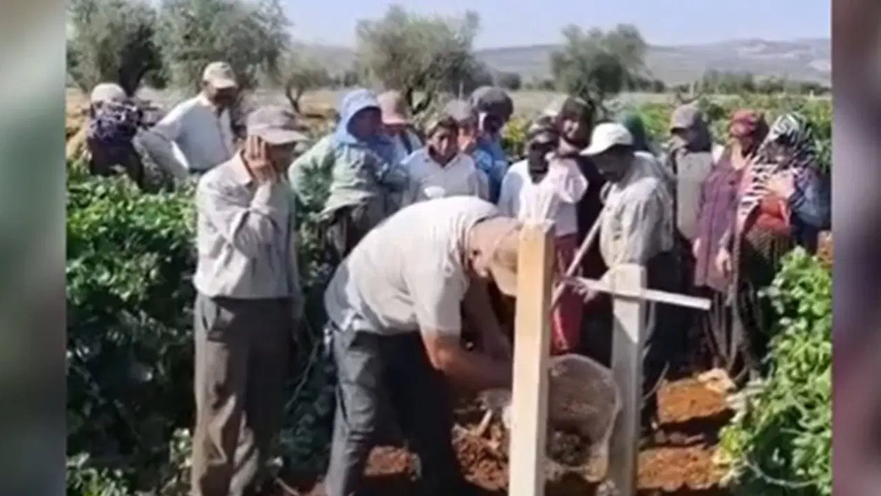 Üzüm üreticisi, alım fiyatlarını 'sela okuyarak' protesto etti: 'Bu yıl üzüm öldü, inşallah gelecek seneye tekrar dirilir'